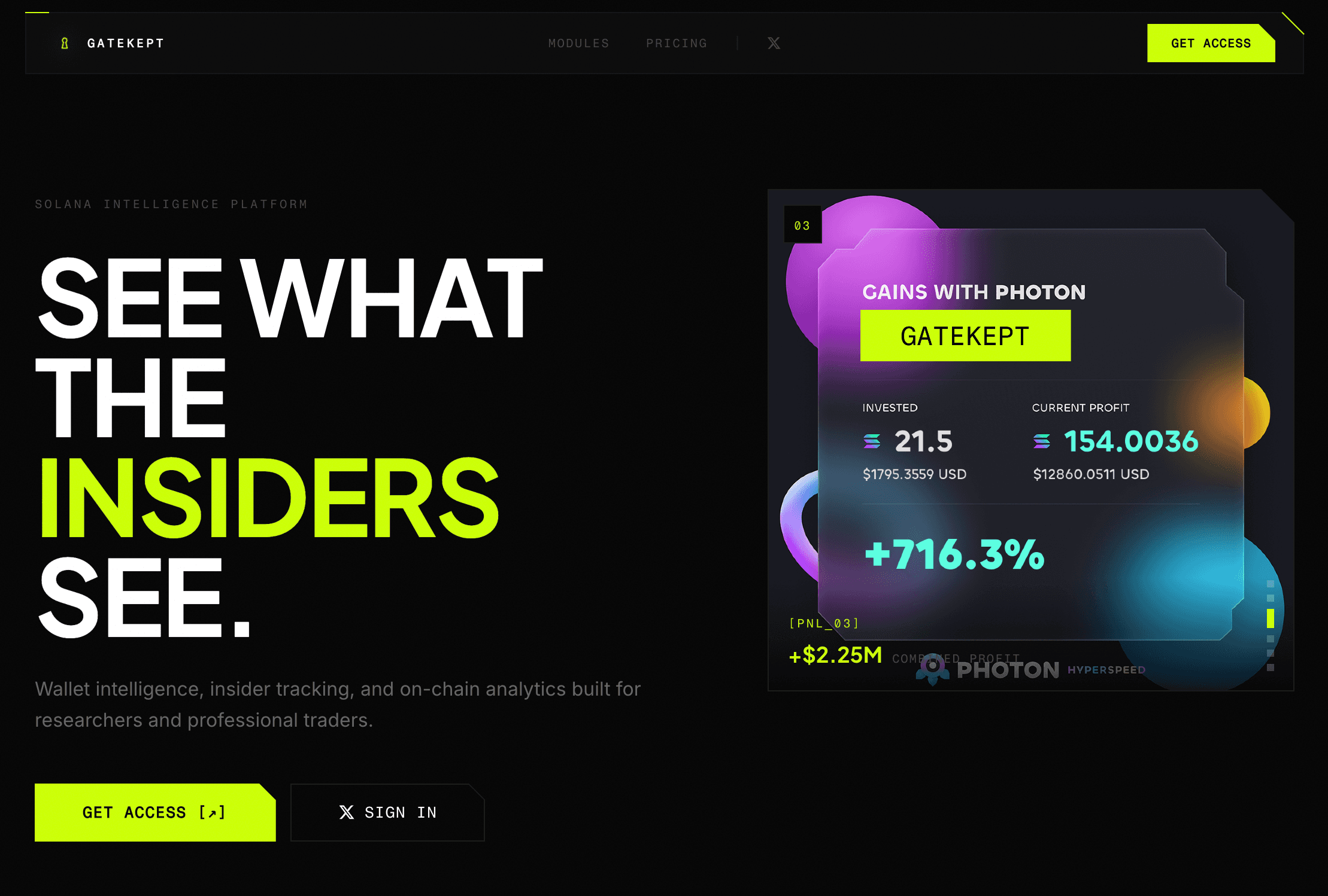 Trading dashboard built with AI by a Starry Labs student